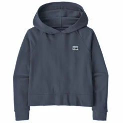 Patagonia Women's Regenerative Organic Certified Cotton Essential Hoody - Smolder Blue