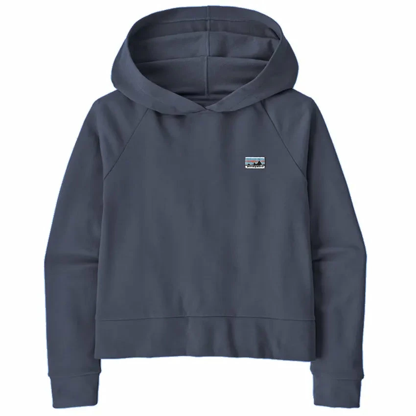 Patagonia Women's Regenerative Organic Certified Cotton Essential Hoody - Smolder Blue