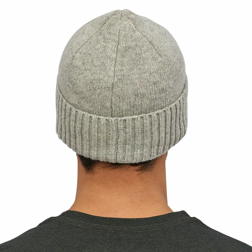 Patagonia Brodeo Beanie - P-6 Logo: Drifter Grey - Image 4
