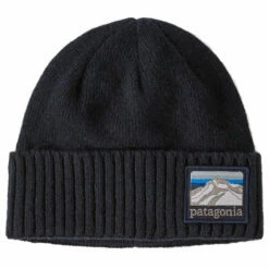 Patagonia Brodeo Beanie - Line Logo Ridge: Classic Navy