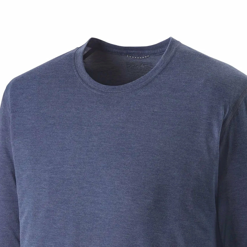 Patagonia Men's L/S Capilene Cool Trail Shirt - Classic Navy - Image 2