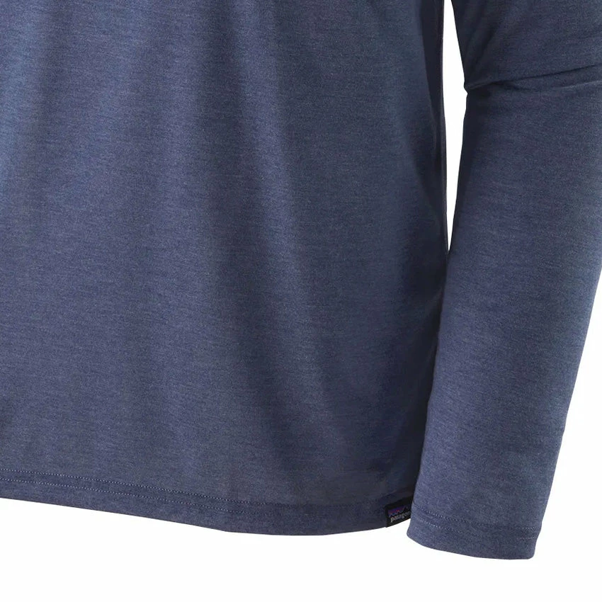 Patagonia Men's L/S Capilene Cool Trail Shirt - Classic Navy - Image 3