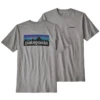 Patagonia Men's P-6 Logo Responsibili-Tee - Gravel Heather
