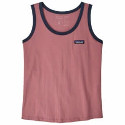 Patagonia Women's P-6 Label Organic Tank - Light Star Pink