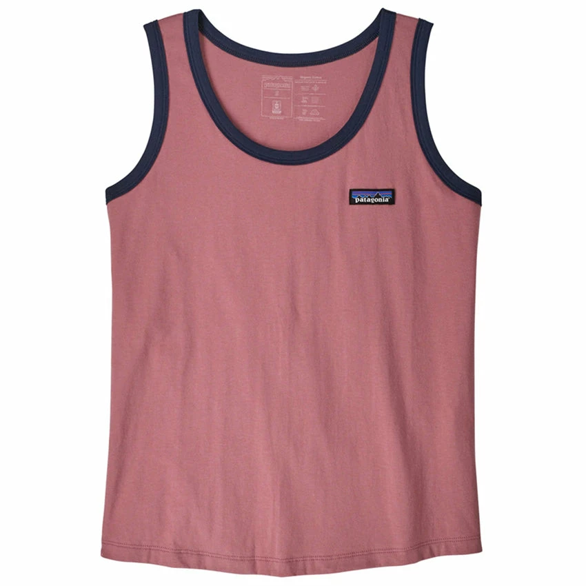 Patagonia Women's P-6 Label Organic Tank - Light Star Pink