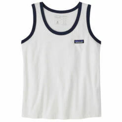Patagonia Women's P-6 Label Organic Tank - White