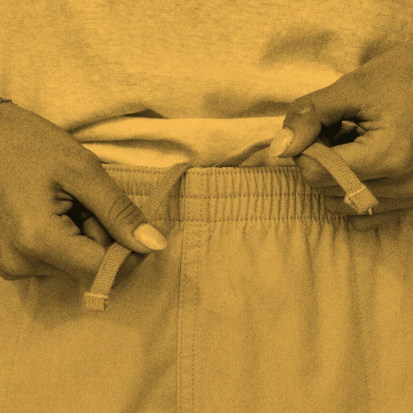 Patagonia Women's Funhoggers Shorts - Light Plume Grey - Image 5