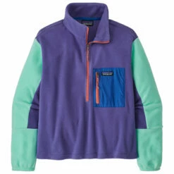 Patagonia Women's Microdini 1/2 Zip Pullover - Perennial Purple