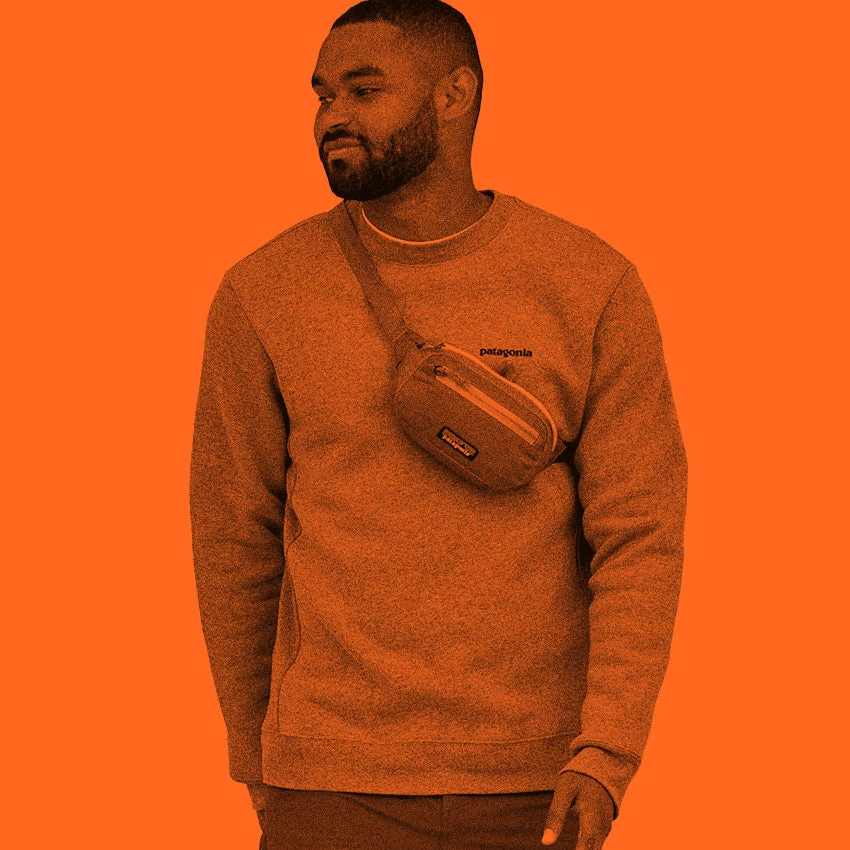 Patagonia Ultralight Black Hole Mini Hip Pack - Steam Blue - Image 4