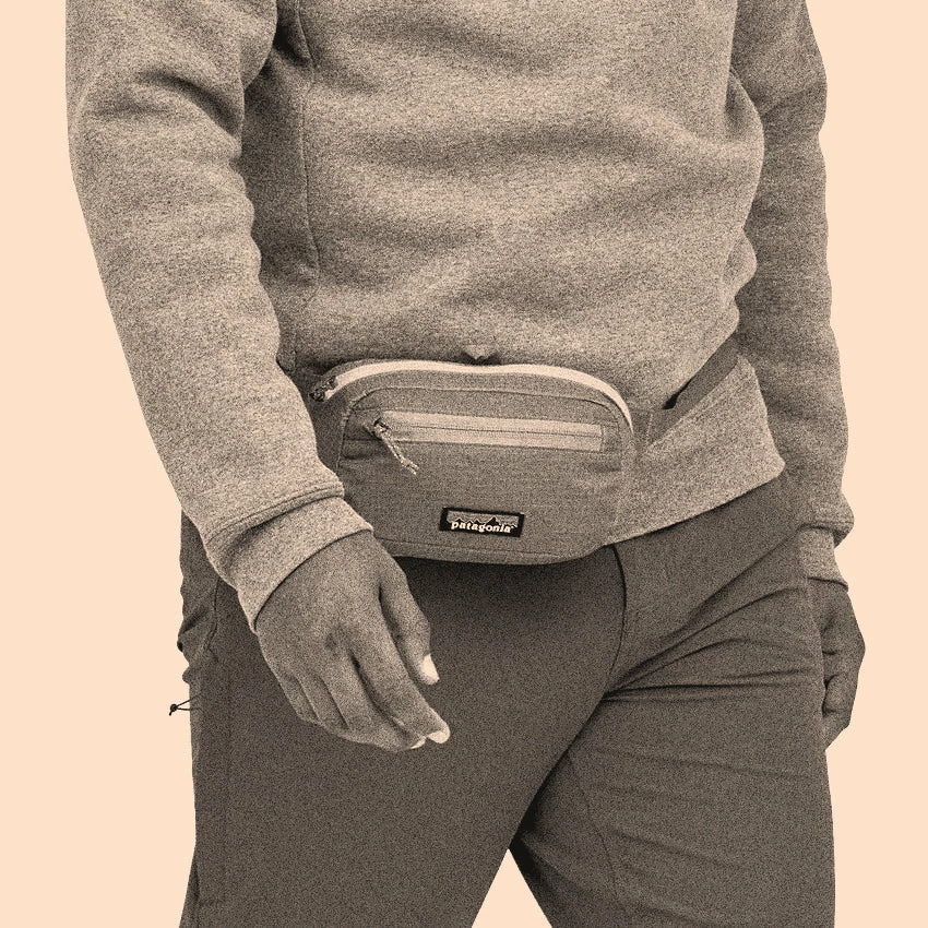 Patagonia Ultralight Black Hole Mini Hip Pack - Steam Blue - Image 5