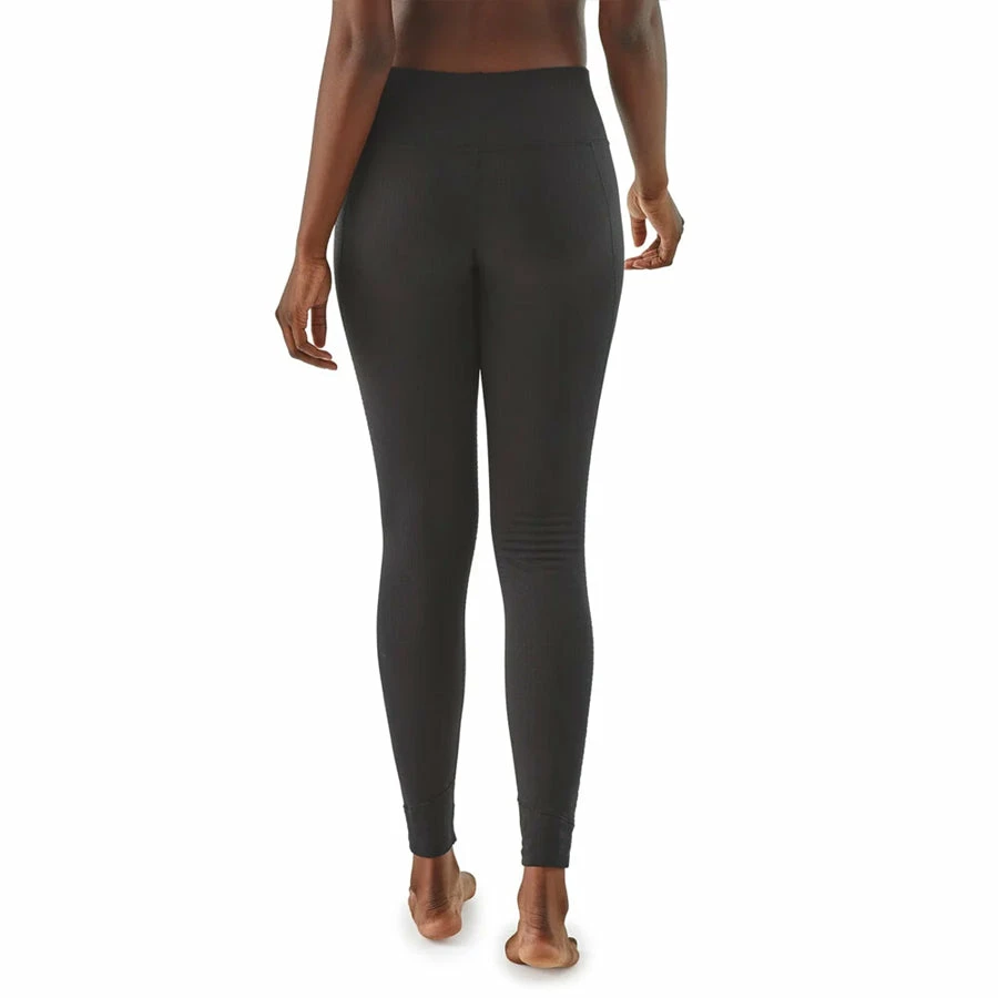 Patagonia Women's Capilene Thermal Weight Bottoms - Black - Image 3