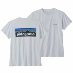 Patagonia Women's P-6 Logo Responsibili-Tee - White