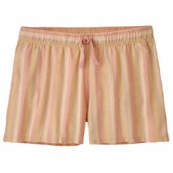 Patagonia Women's Island Hemp Baggies Shorts - 3" - Cali Stripe: Sunfade Pink