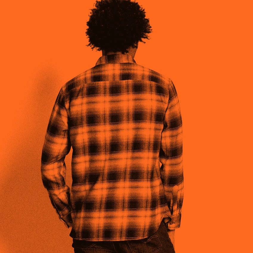 Pendleton Burnside Flannel Shirt - Green/Navy/Olive Plaid - Image 5