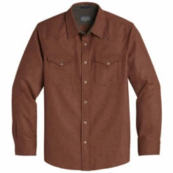 Pendleton Canyon Shirt - Red Mix