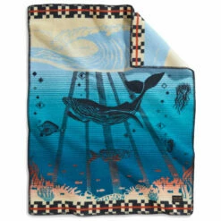 Pendleton Jacquard Crib Baby Blanket - Tide School