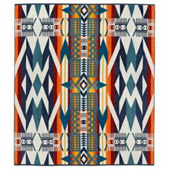 Pendleton Jacquard Beach Towel For Two - Fire Legend Sunset