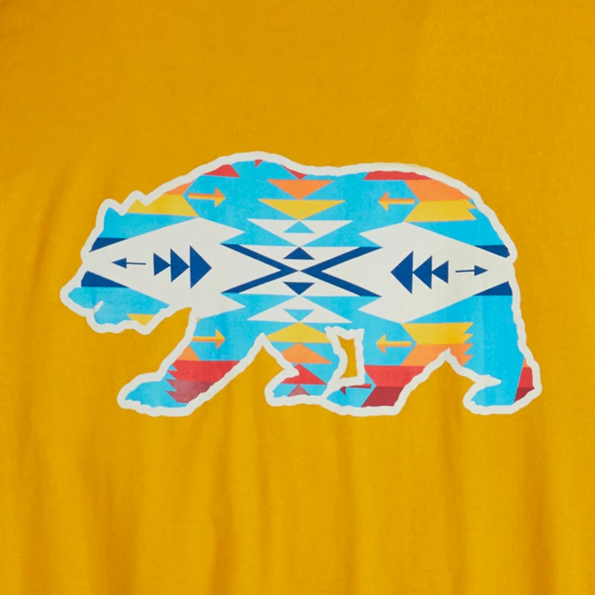Pendleton Tucson Bear Graphic Tee - Antique Gold/Multi - Image 2