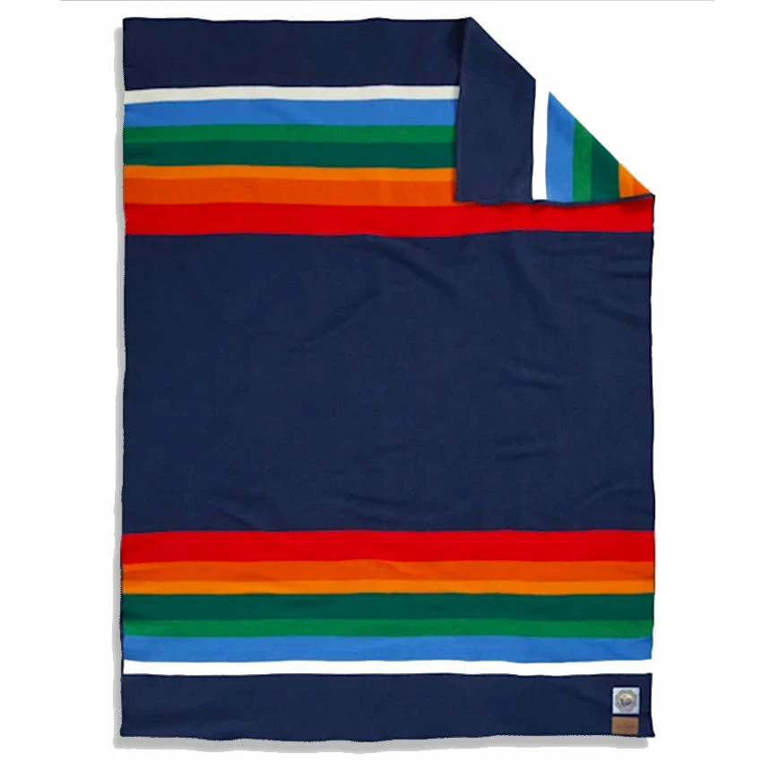 Pendleton National Park Throw W/ Carrier - Crater Lake Navy - Image 2