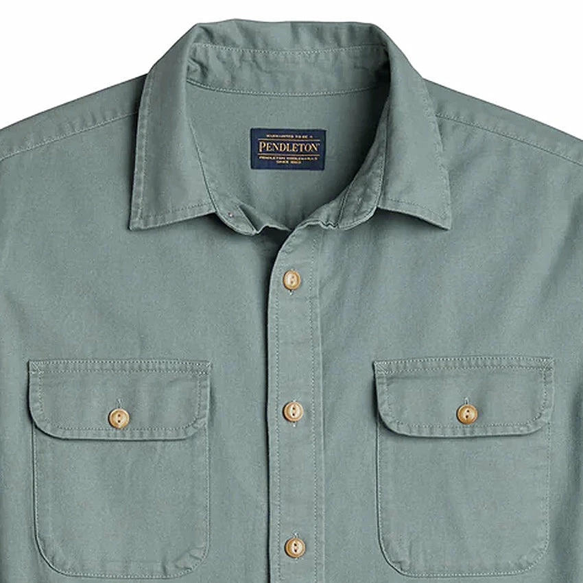 Pendleton Beach Shack Shirt - Fir Green - Image 2