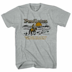 Pendleton Westbound Graphic Tee - Heather Grey/Black