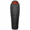 Rab Ascent 500 Down Sleeping Bag - Left Zip - Graphene