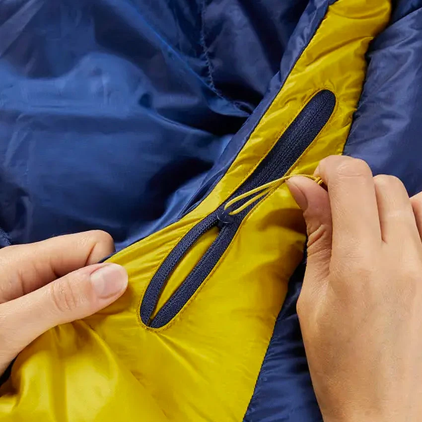 Rab Women's Neutrino 400 Down Sleeping Bag - Left Zip - Nightfall Blue - Image 5