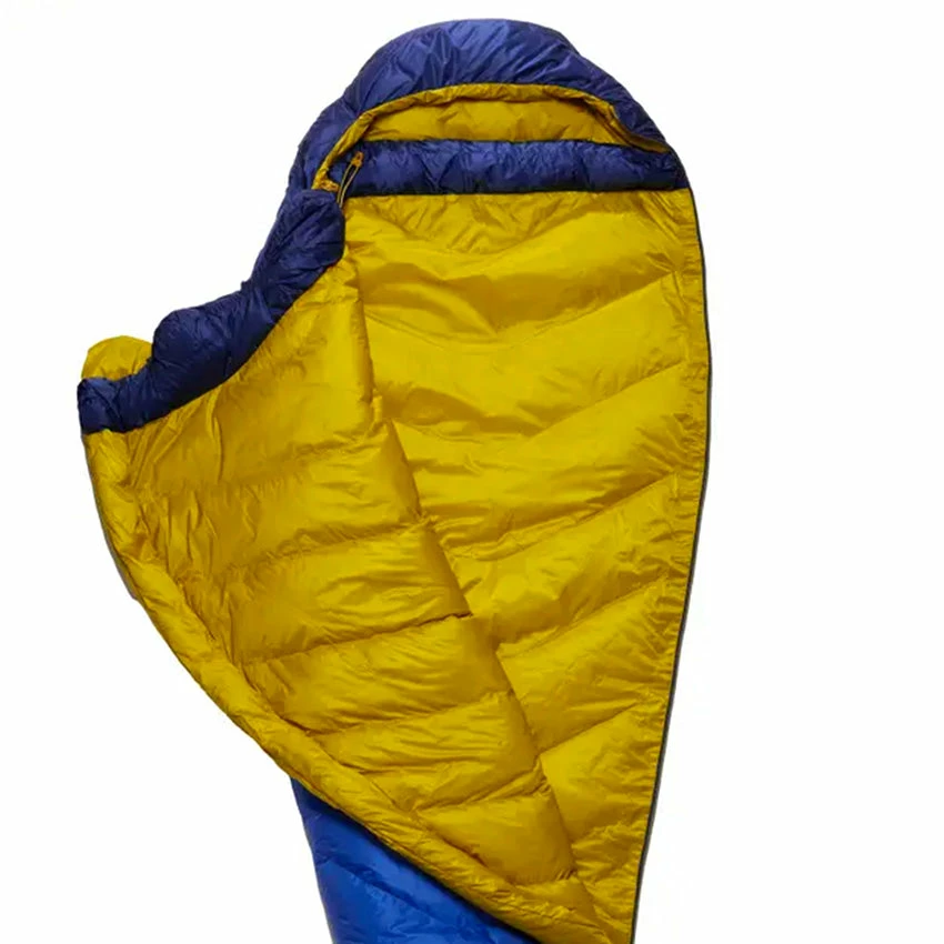 Rab Neutrino 400 Down Sleeping Bag - Left Zip - Nightfall Blue - Image 2