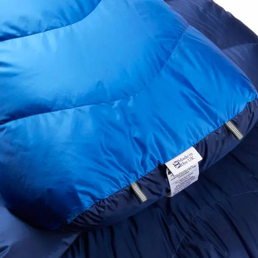 Rab Neutrino 400 Down Sleeping Bag - Left Zip - Nightfall Blue - Image 5