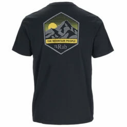 Rab Men's Stance Mountain Peak Tee - Beluga
