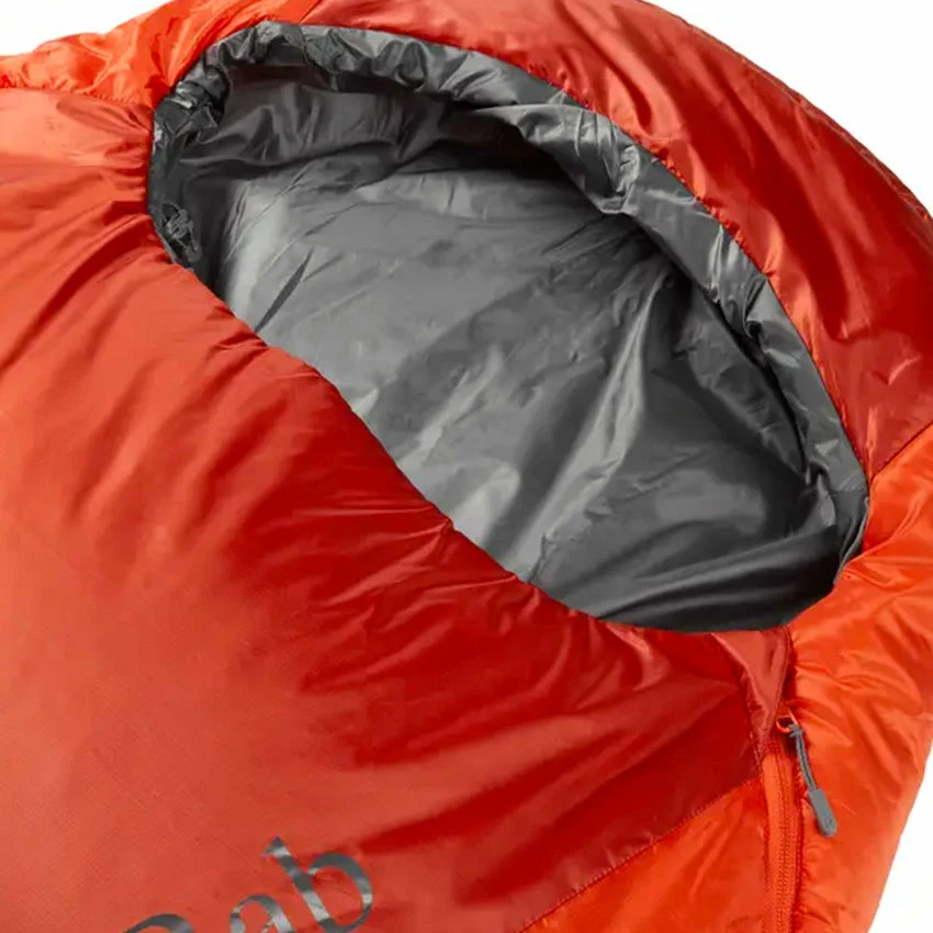 Rab Solar Eco 1 Sleeping Bag - Left Zip - Red Clay - Image 2