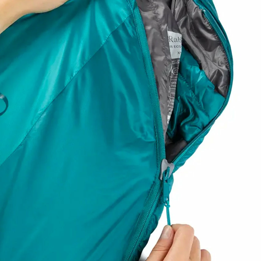 Rab Women's Solar Eco 2 Sleeping Bag - Left Zip - Tasman - Image 4