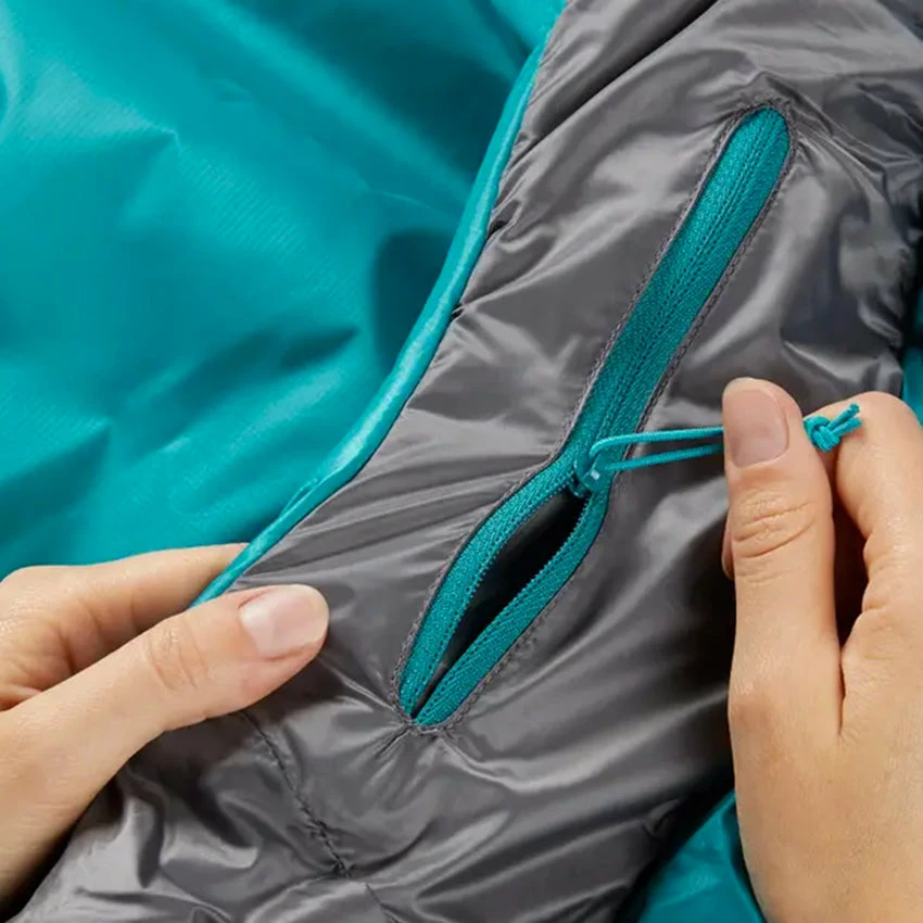 Rab Women's Solar Eco 2 Sleeping Bag - Left Zip - Tasman - Image 5