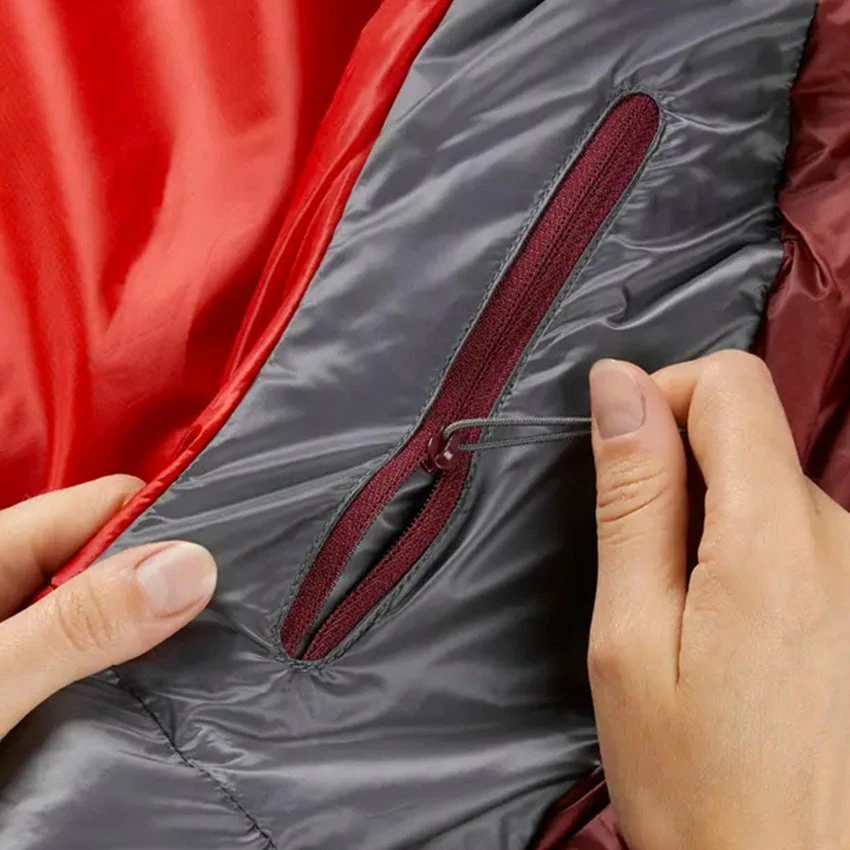 Rab Women's Solar Eco 3 Sleeping Bag - Left Zip - Ascent Red - Image 5