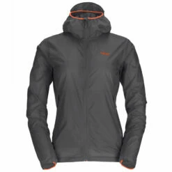 Rab Women's Vital Windshell Hoody - Graphene
