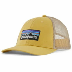 Patagonia P-6 Logo LoPro Trucker Hat - Surfboard Yellow
