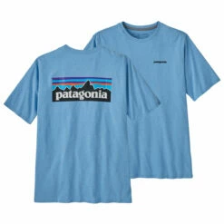 Patagonia Men's P-6 Logo Responsibili-Tee - Lago Blue