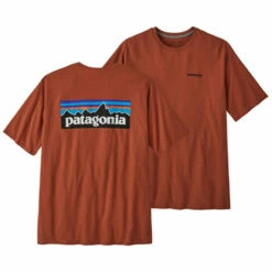 Patagonia Men's P-6 Logo Responsibili-Tee - Quartz Coral