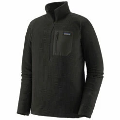 Patagonia Men's R1 Air Zip Neck - Black