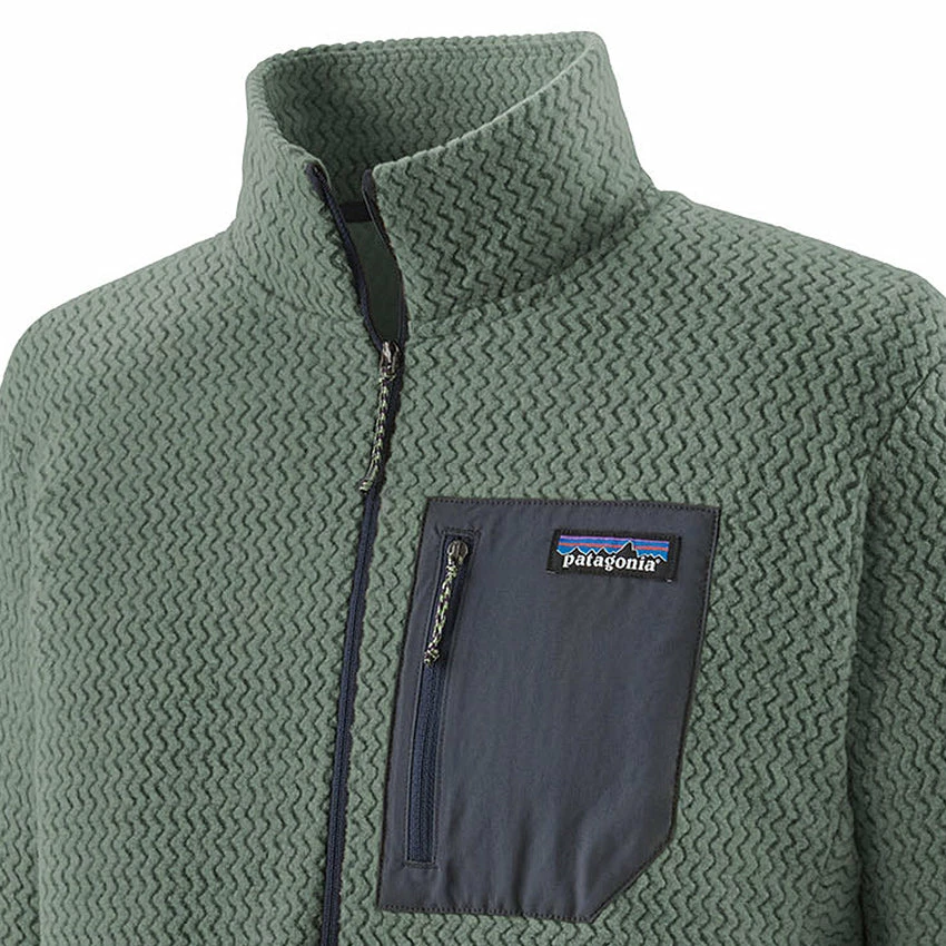Patagonia Men's R1 Air Zip Neck - Hemlock Green - Image 2