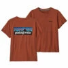 Patagonia Women's P-6 Logo Responsibili-Tee - Quartz Coral