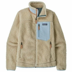 Patagonia Women's Classic Retro-X Jacket - Dark Natural W/Lago Blue