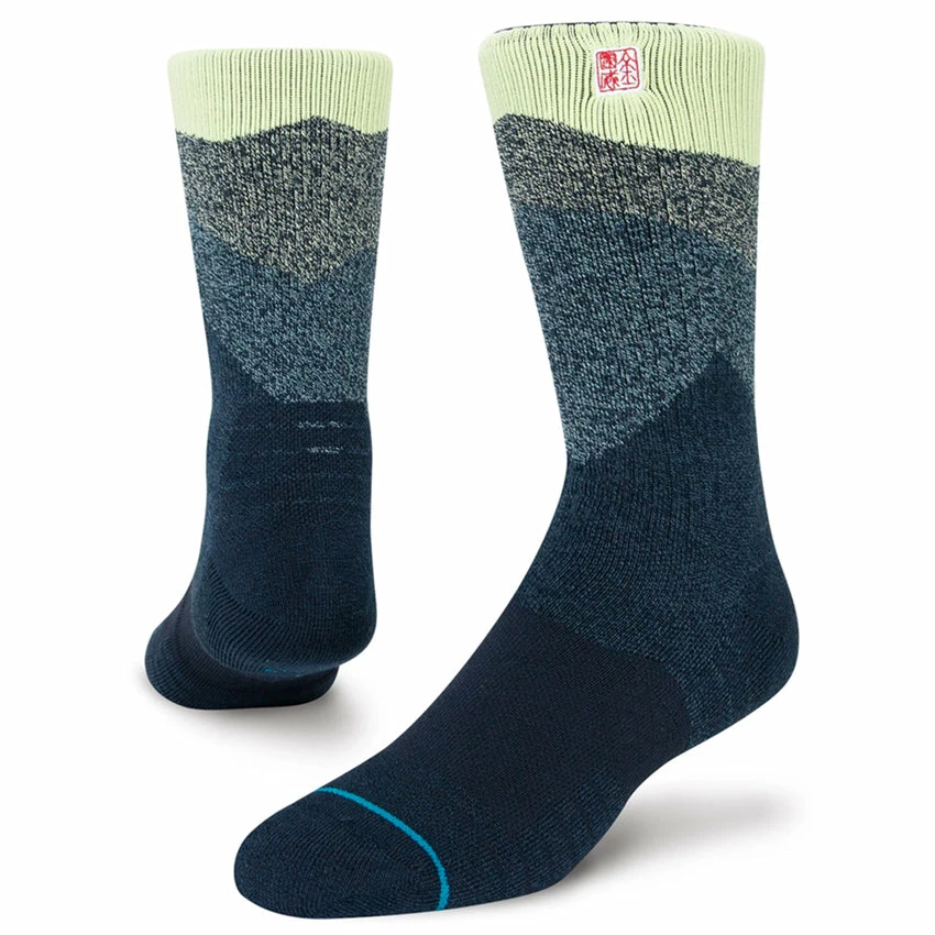 STANCE 4 Peaks Socks - Navy